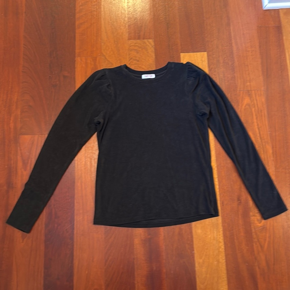 Goldie French terry puff long sleeve.
